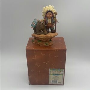 Enesco Friends of the Feather Man/Bear Figurine